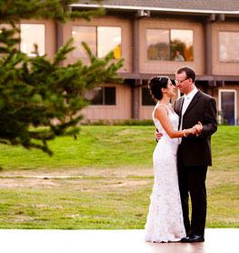 The couple dancing