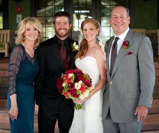 Mother of the bride ensemble in teal